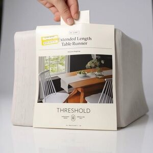 Threshold White Table Runner